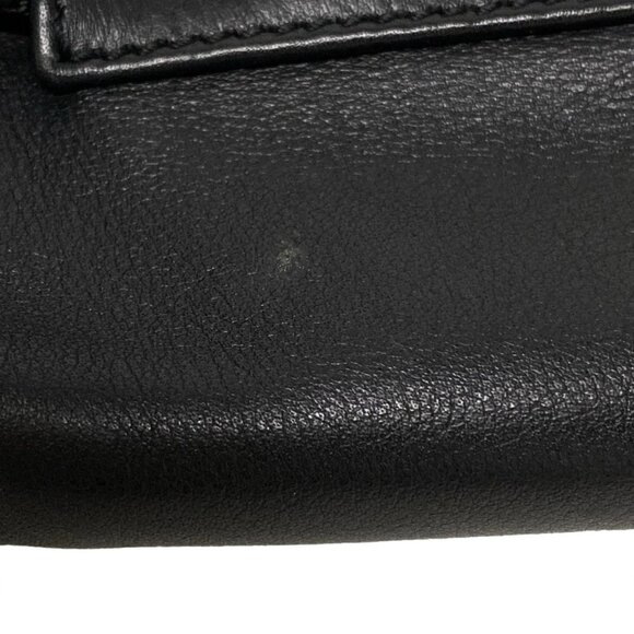 Auth miumiu - Black Leather Bum Bag - Picture 11 of 16